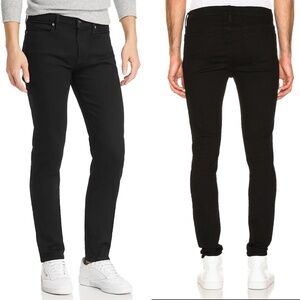 Frame Jagger True Skinny Black Jeans SZ 30